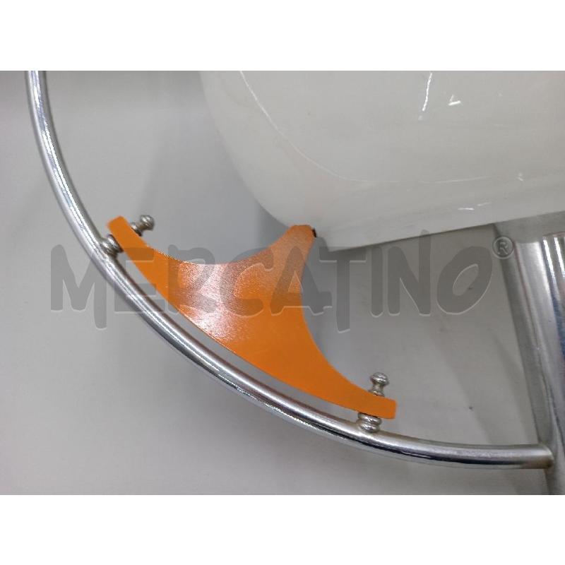LAMPADA VETRO CROMATO SPACE AGE | Mercatino dell'Usato Moncalieri bengasi 4