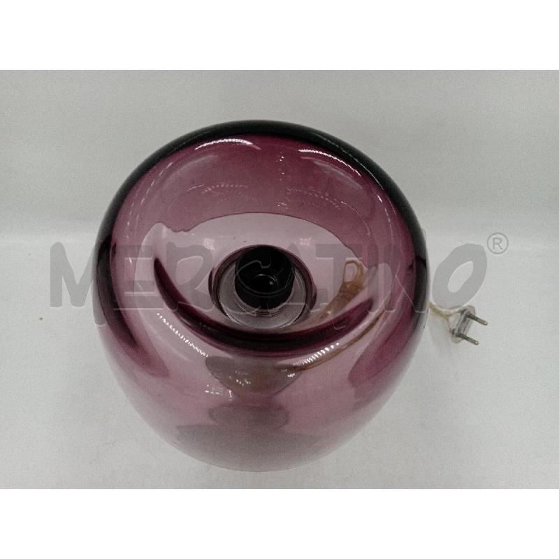 LAMPADA  VETRO VIOLA SBECCATO AMELIE FONTANARTE | Mercatino dell'Usato Moncalieri bengasi 2