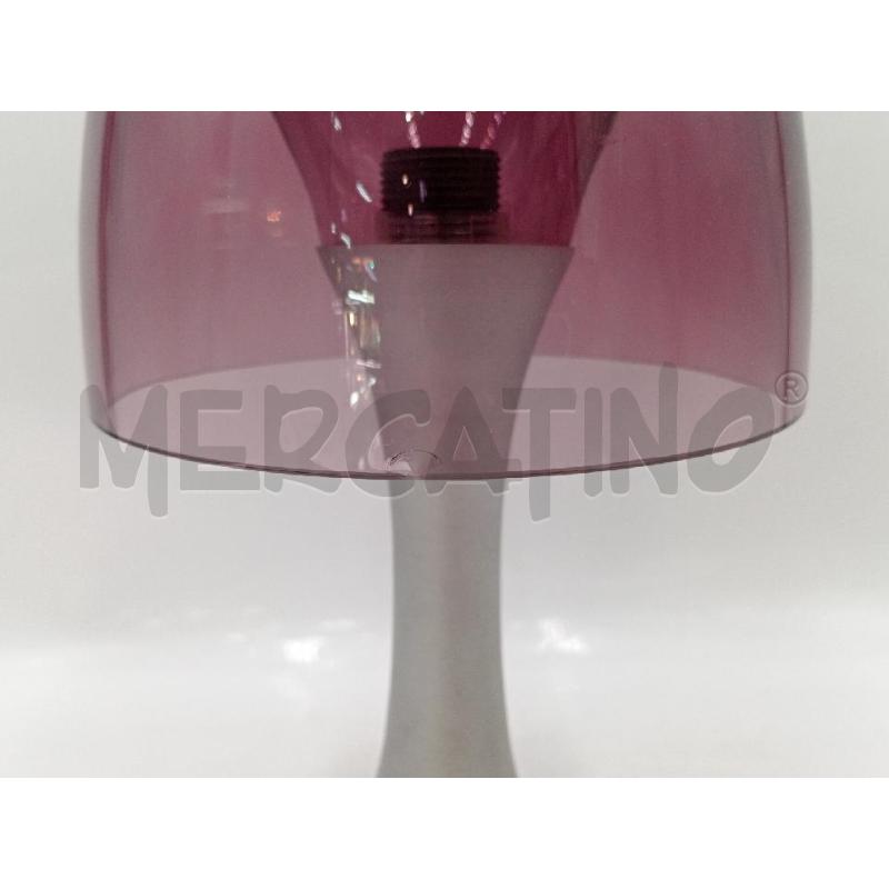 LAMPADA  VETRO VIOLA SBECCATO AMELIE FONTANARTE | Mercatino dell'Usato Moncalieri bengasi 3