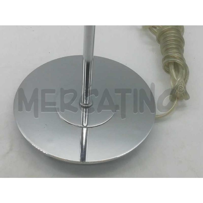 LAMPADE PZ. 2 CROMO E VETRO UNA SENZA INTERRUTTORE | Mercatino dell'Usato Moncalieri bengasi 5