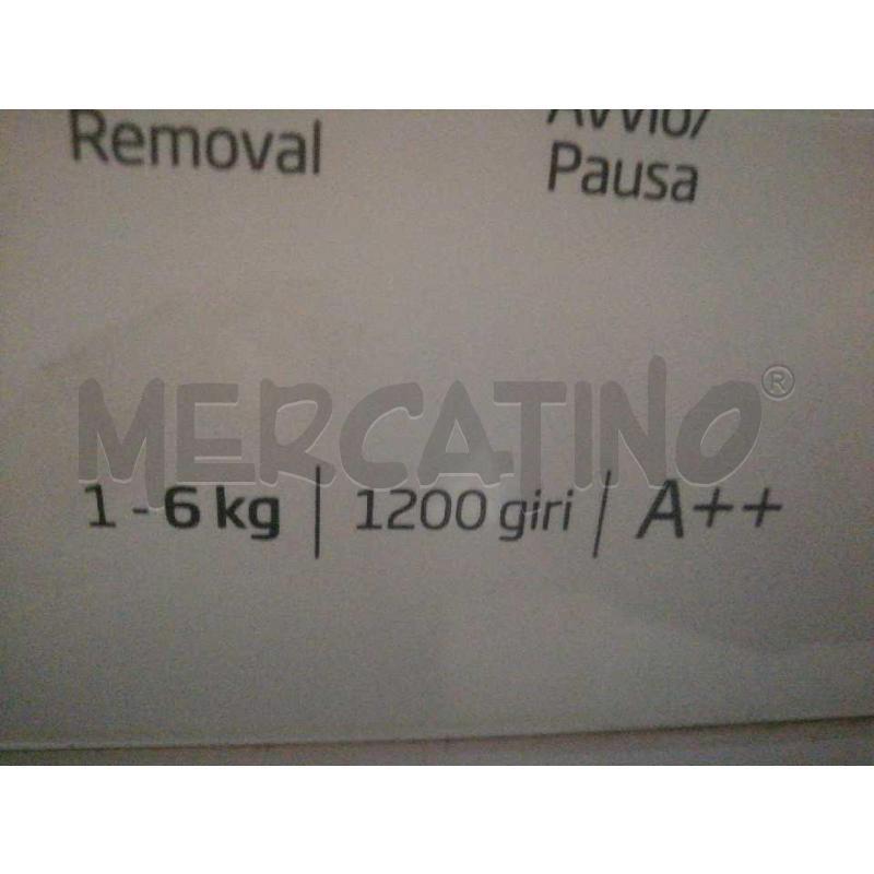 LAVATRICE BEKO SALVASPAZIO 6KG 1200GIRI A++ WOOLMARK APPAREL CARE | Mercatino dell'Usato Moncalieri bengasi 4