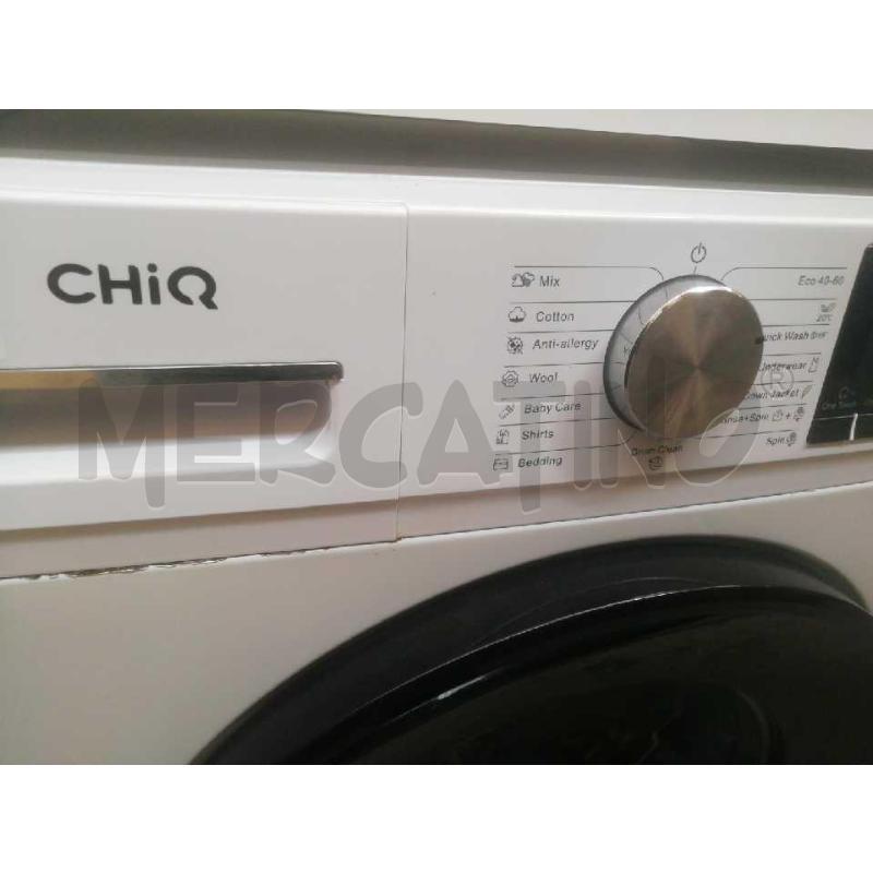 LAVATRICE CHIQ 8KG 1400 GG MOTORE INVERTER | Mercatino dell'Usato Moncalieri bengasi 2