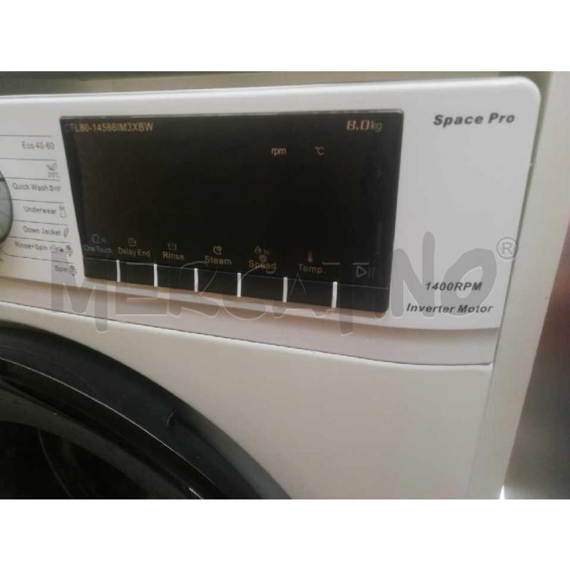 LAVATRICE CHIQ 8KG 1400 GG MOTORE INVERTER | Mercatino dell'Usato Moncalieri bengasi 4