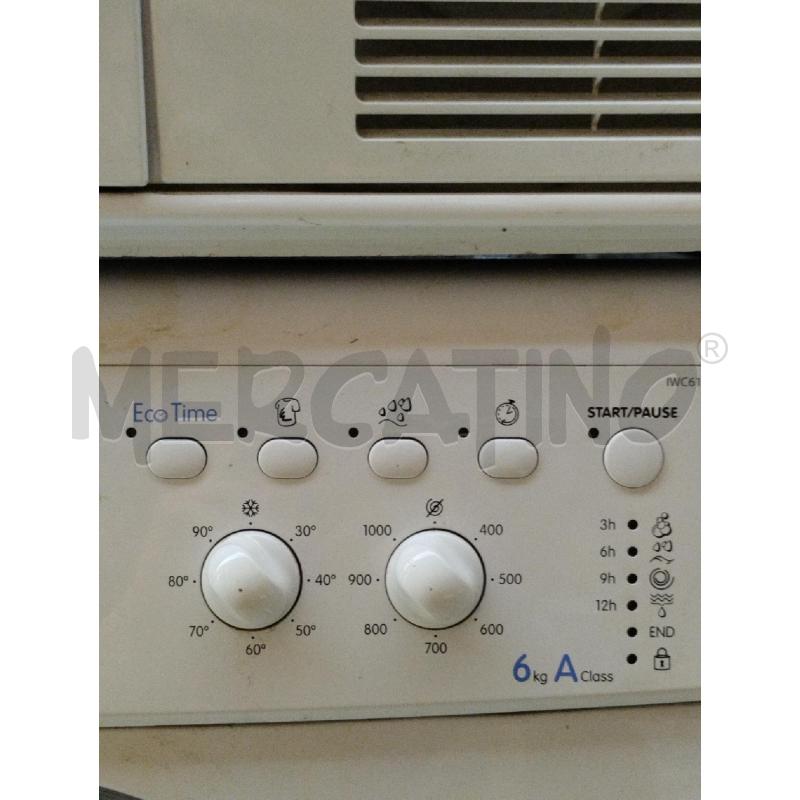 LAVATRICE INDESIT 6KG 1000 GIRI | Mercatino dell'Usato Moncalieri bengasi 3