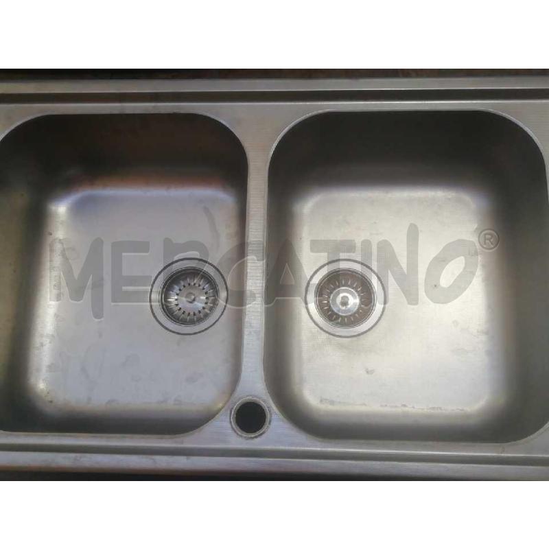 LAVELLO ACCIAIO FRANKE 2 VASCHE | Mercatino dell'Usato Moncalieri bengasi 2