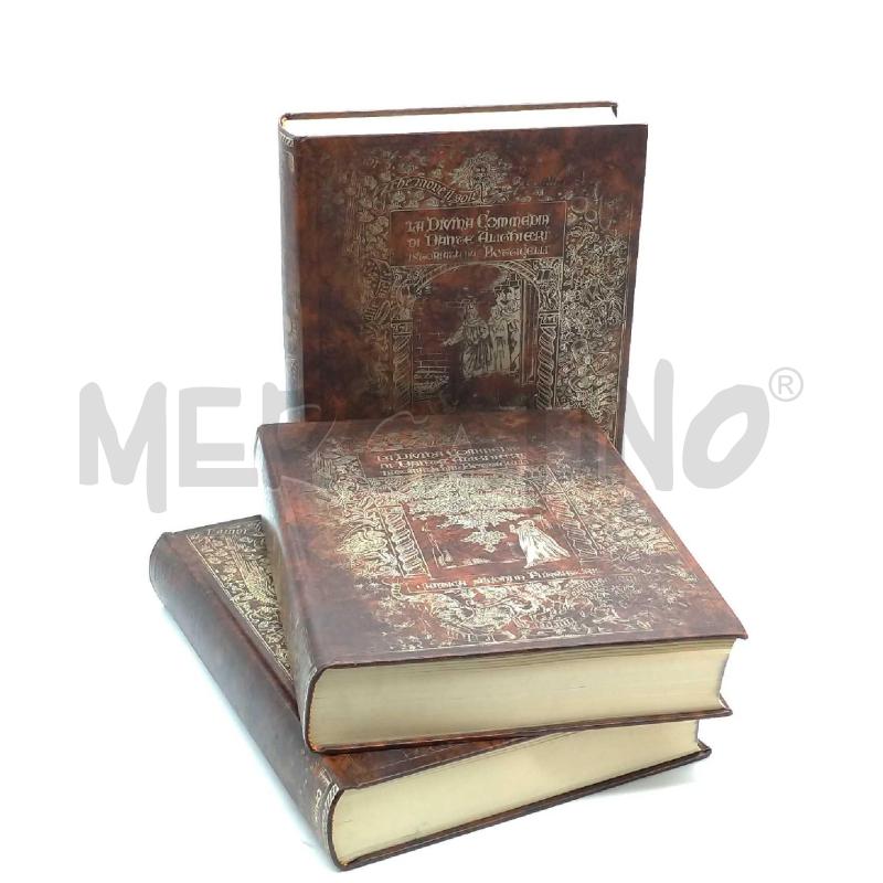 LA DIVINA COMMEDIA EDITORIALE DEL DRAGO 1982 3 VOL.  | Mercatino dell'Usato Moncalieri bengasi 1