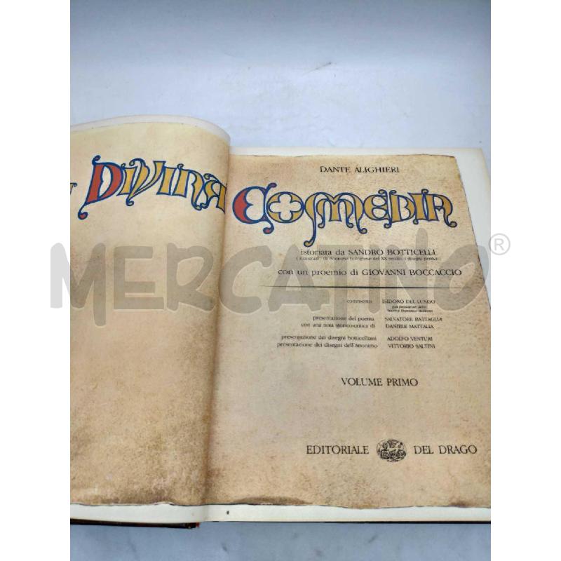 LA DIVINA COMMEDIA EDITORIALE DEL DRAGO 1982 3 VOL.  | Mercatino dell'Usato Moncalieri bengasi 2