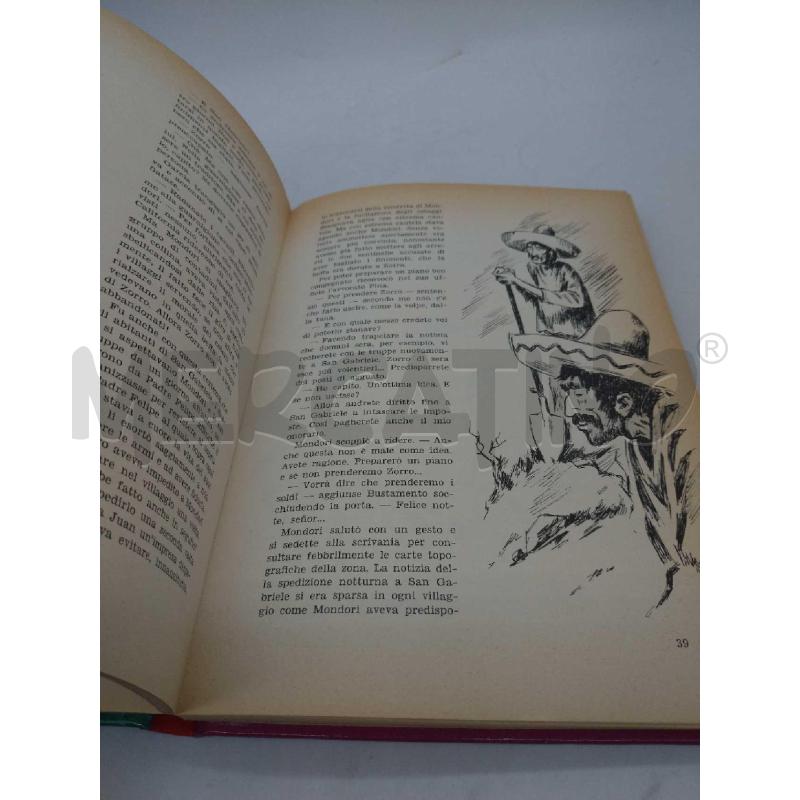 LA SPADA DI ZORRO WALT DISNEY MONDADORI 1 EDIZIONE 1970 | Mercatino dell'Usato Moncalieri bengasi 4
