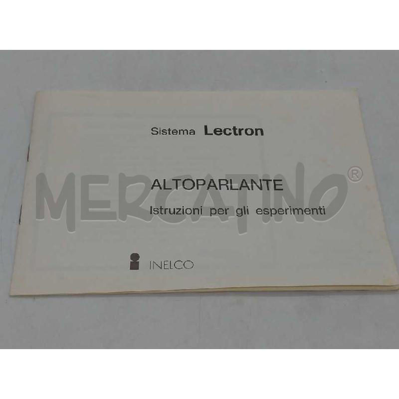 LECTRON ALTOPARLANTE SERIE 2000 AMPLIAMENTO 2004 | Mercatino dell'Usato Moncalieri bengasi 4