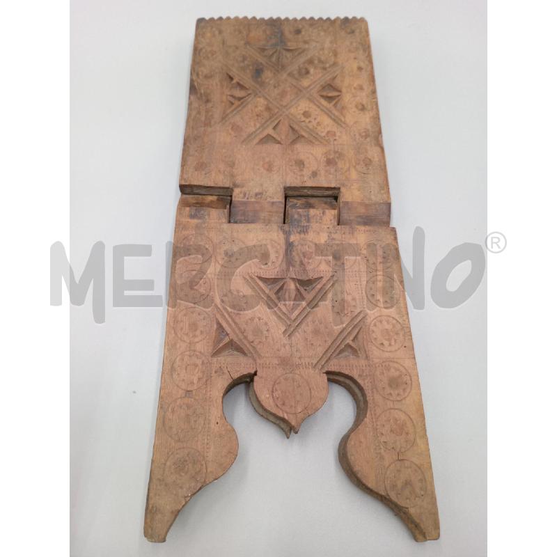 LEGGIO DA CORANO LEGNO SCOLPITO ARTIGIANALE  | Mercatino dell'Usato Moncalieri bengasi 1
