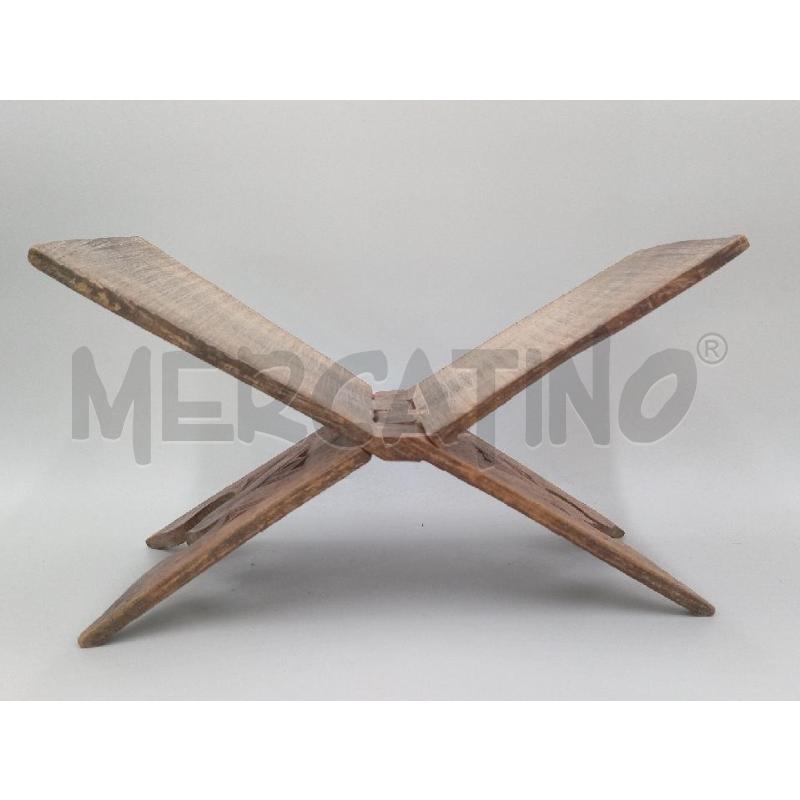 LEGGIO DA CORANO LEGNO SCOLPITO ARTIGIANALE  | Mercatino dell'Usato Moncalieri bengasi 2