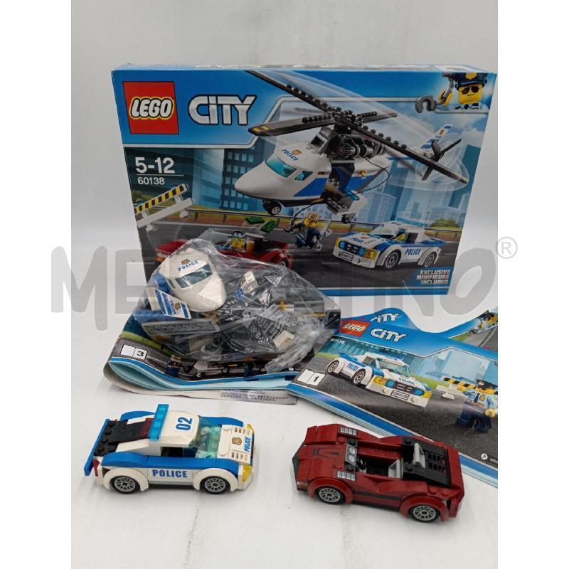 LEGO CITY 60138 POLICE NON GARANTITA COMPLETEZZA DEI PEZZI | Mercatino dell'Usato Moncalieri bengasi 1