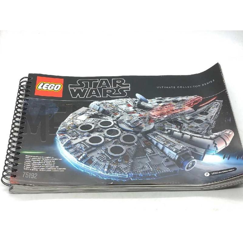 LEGO STAR WARS 75192 MILLENNIUM FALCON ULTIMATE COLLECTION SERIES NON GARANTITA COMPLETEZZA  | Mercatino dell'Usato Moncalieri bengasi 3