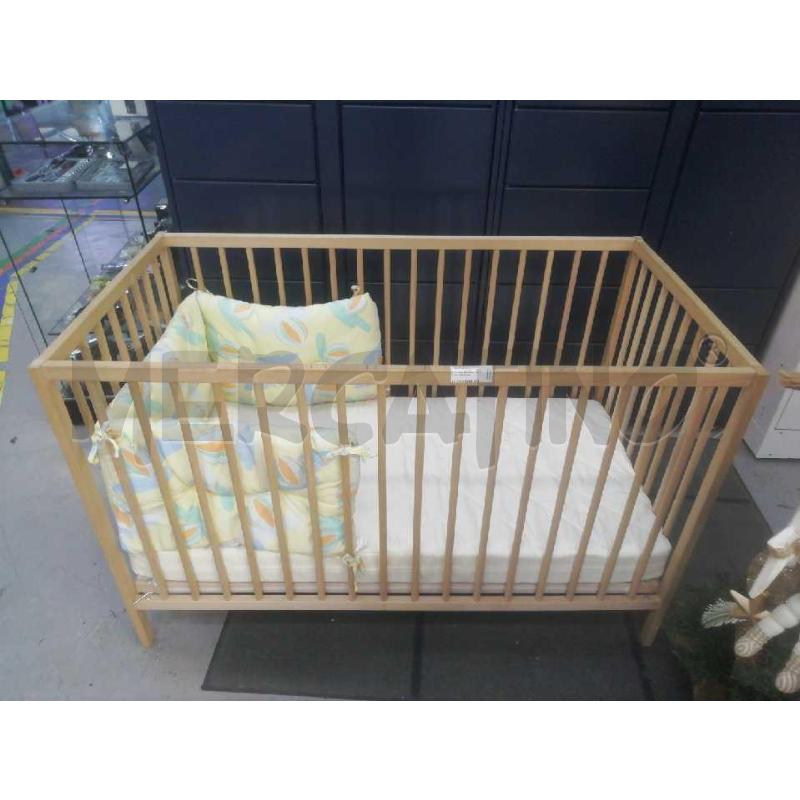 LETTINO BAMBINO IKEA C/MATERASSO  | Mercatino dell'Usato Moncalieri bengasi 1