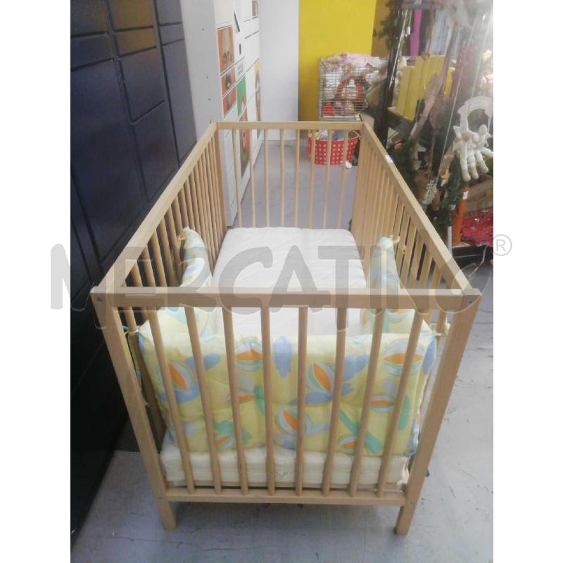 LETTINO BAMBINO IKEA C/MATERASSO  | Mercatino dell'Usato Moncalieri bengasi 2