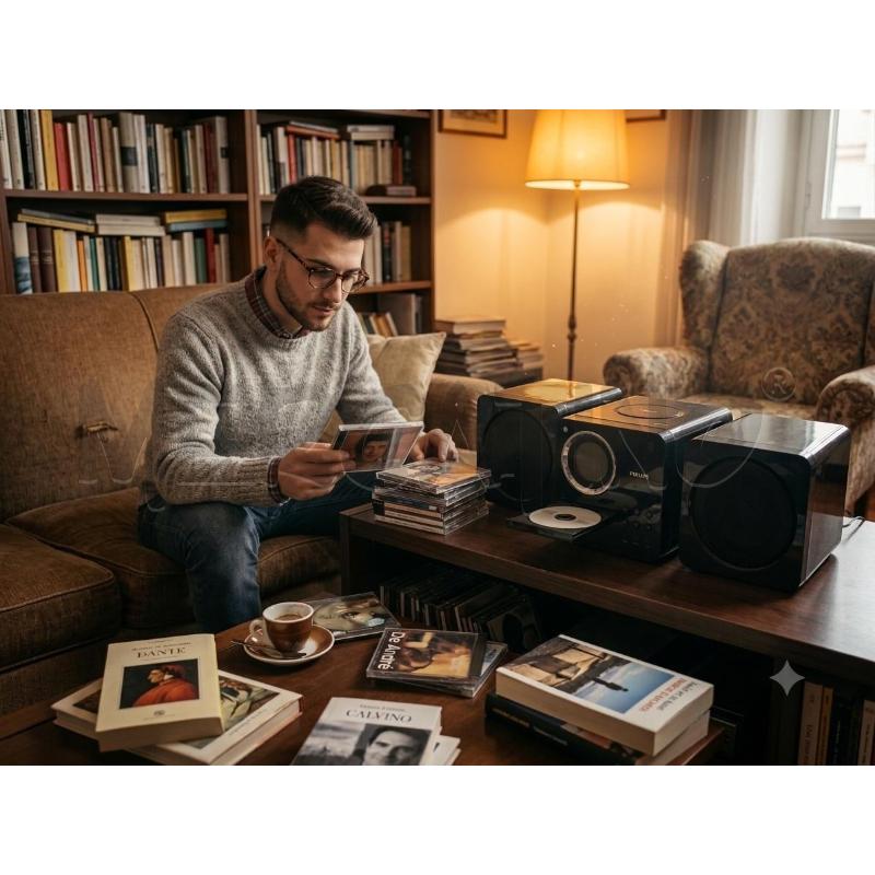 LETTORE CD USB MICRO SYSTEM PHILIPS MCM103 SENZA TELECOMANDO | Mercatino dell'Usato Moncalieri bengasi 1