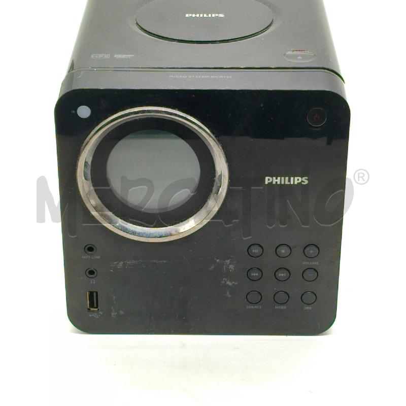 LETTORE CD USB MICRO SYSTEM PHILIPS MCM103 SENZA TELECOMANDO | Mercatino dell'Usato Moncalieri bengasi 3