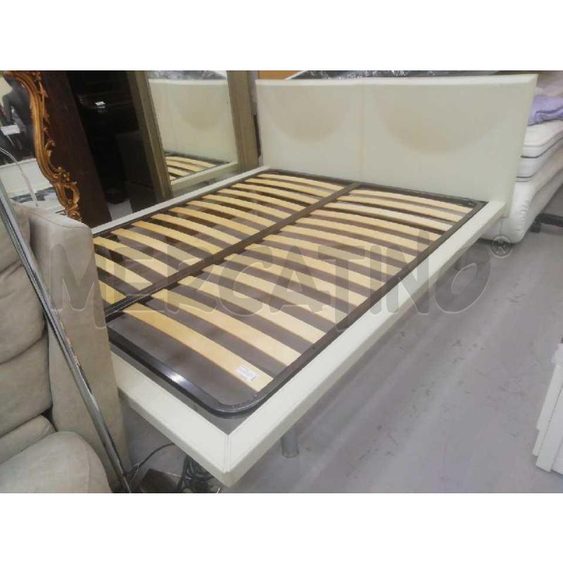 LETTO MATRIMONIALE MODERNO C/RETE DOGHE | Mercatino dell'Usato Moncalieri bengasi 1