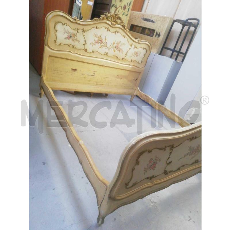 LETTO MATRIMONIALE VENEZIANO DIPINTO A MANO | Mercatino dell'Usato Moncalieri bengasi 2