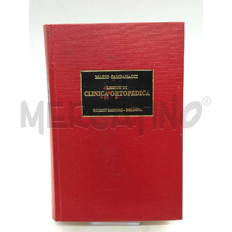 LEZIONI DI CLINICA ORTOPEDICA PATRON EDITORE BOLOGNA 1975 | Mercatino dell'Usato Moncalieri bengasi 1