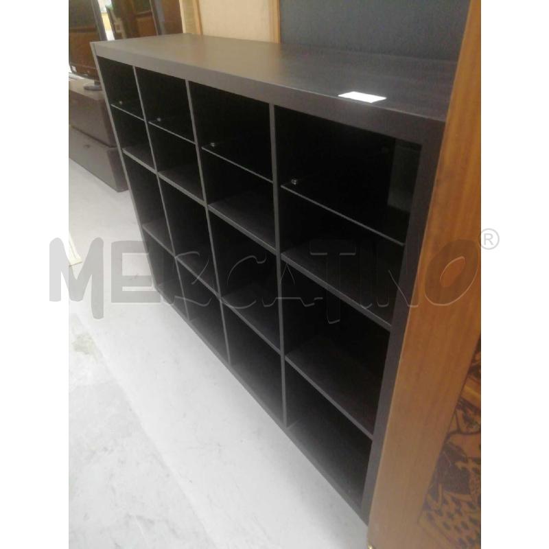 LIBRERIA IKEA BLACK KALLAX 39X112X147 CM | Mercatino dell'Usato Moncalieri bengasi 1