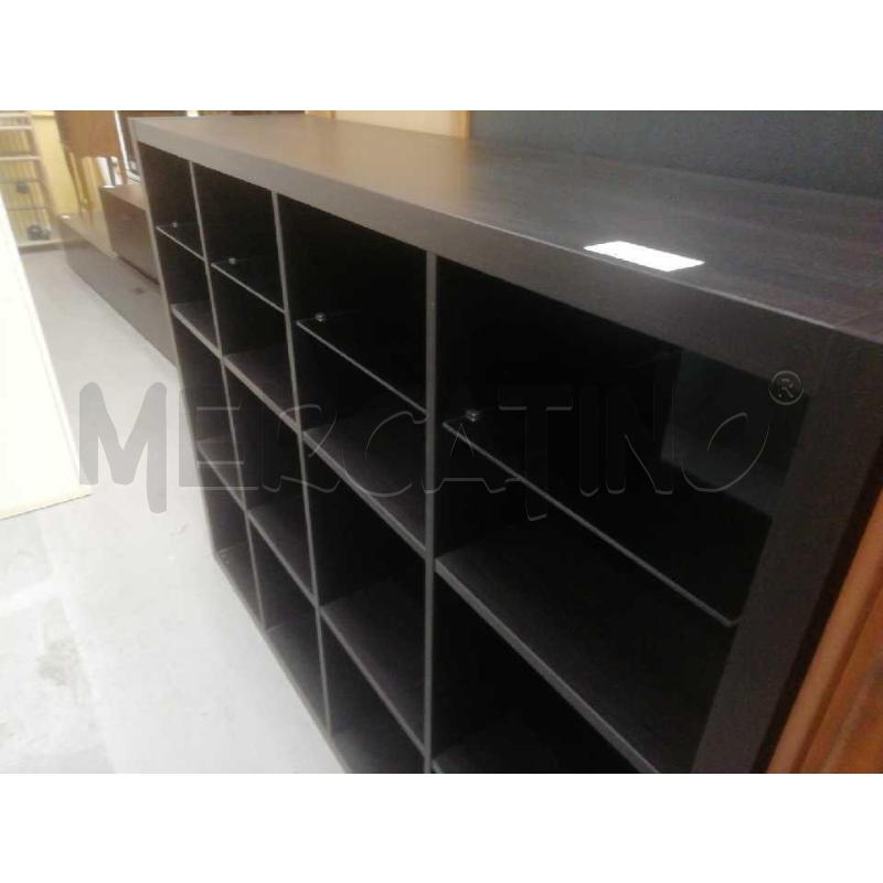LIBRERIA IKEA BLACK KALLAX 39X112X147 CM | Mercatino dell'Usato Moncalieri bengasi 2