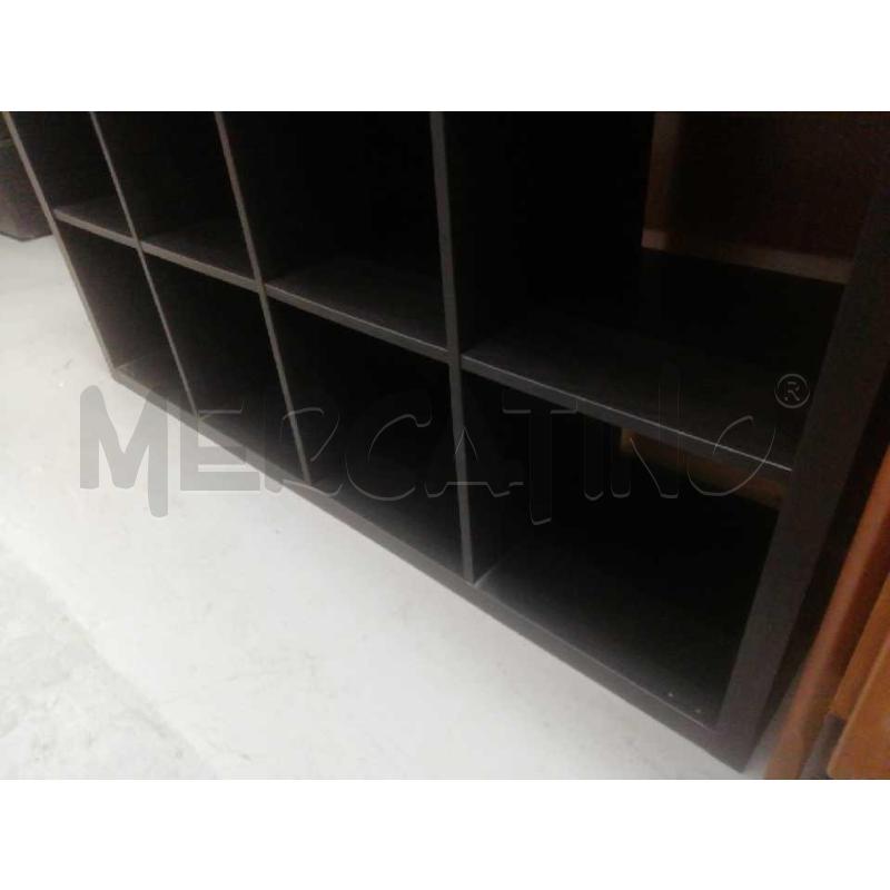 LIBRERIA IKEA BLACK KALLAX 39X112X147 CM | Mercatino dell'Usato Moncalieri bengasi 4