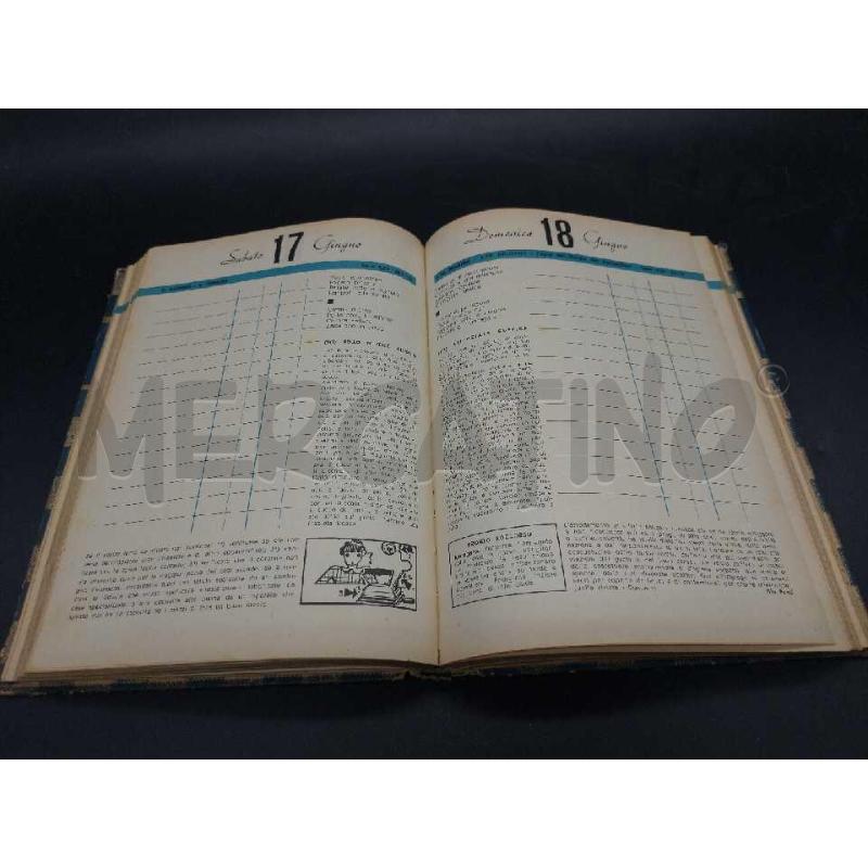 LIBRO DI CASA AGENDA DELLA SIGNORA EDIZIONI DOMUS 1939 | Mercatino dell'Usato Moncalieri bengasi 3