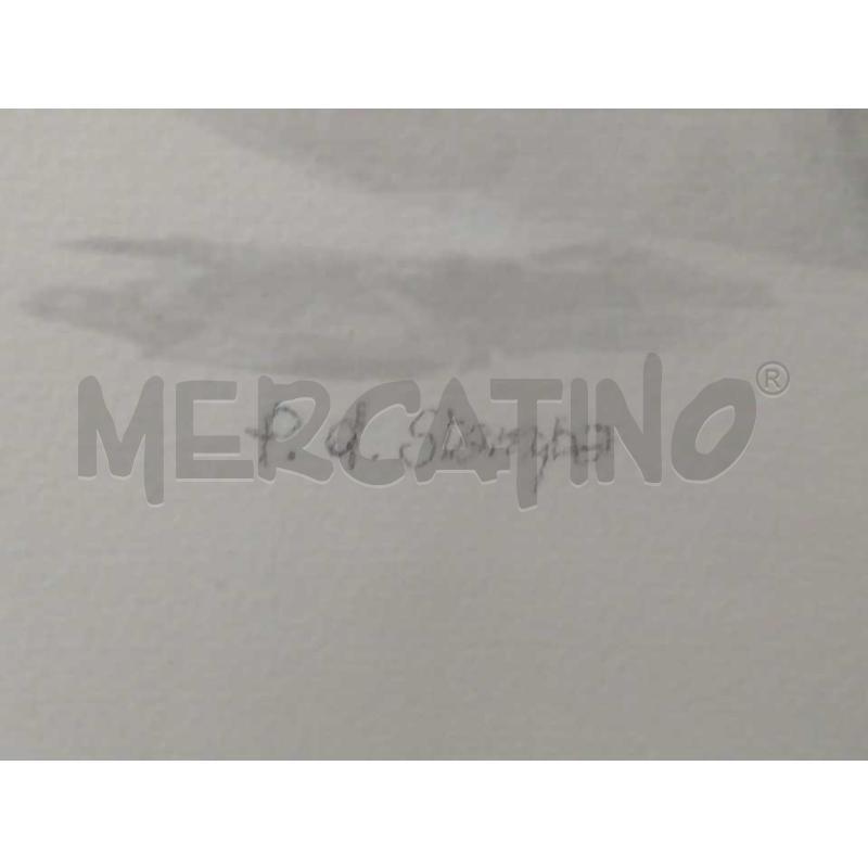 LITOGRAFIA ARTISTA G.FALCHERO CAMBIANO PROVA DI STAMPA PERSONAGGIO DISTESO | Mercatino dell'Usato Moncalieri bengasi 4