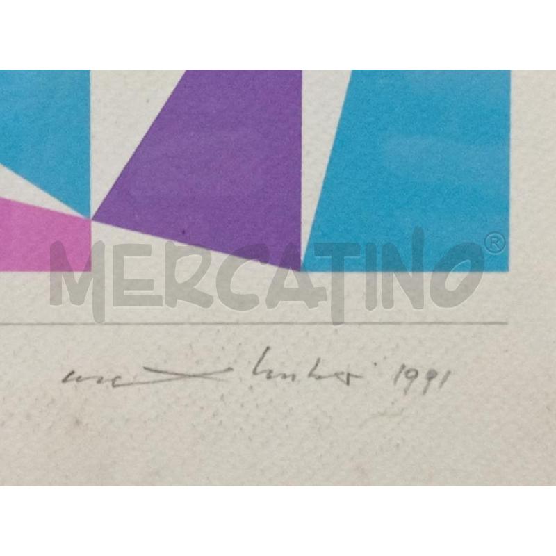 LITOGRAFIA ARTISTA HUBER MAX | Mercatino dell'Usato Moncalieri bengasi 3
