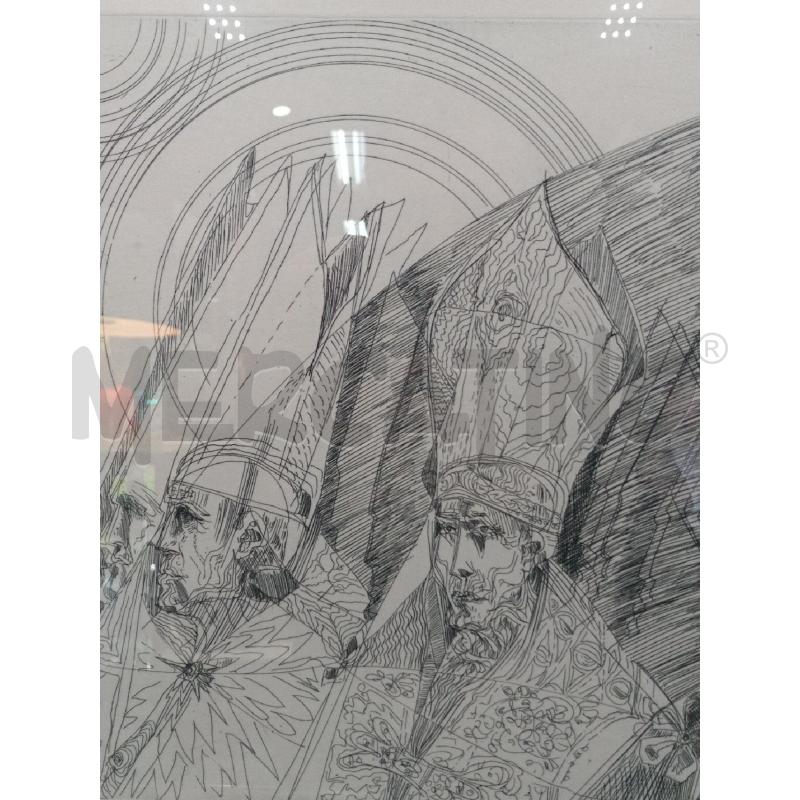 LITOGRAFIA NUMERATA ARTISTA BORGONZONI ALDO 89/100  | Mercatino dell'Usato Moncalieri bengasi 2