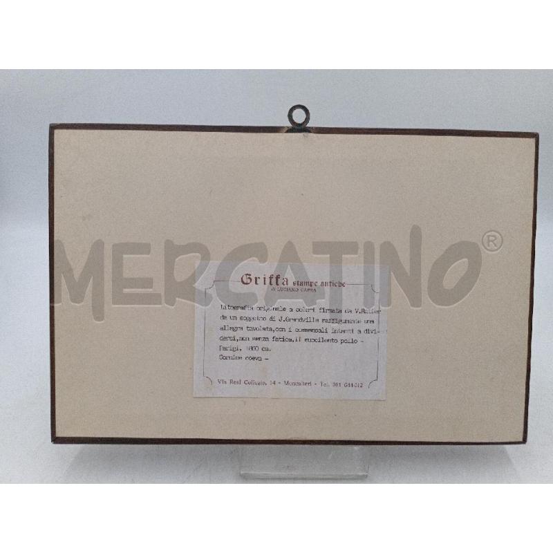 LITOGRAFIA RATIER CM, 26 X 16 | Mercatino dell'Usato Moncalieri bengasi 5