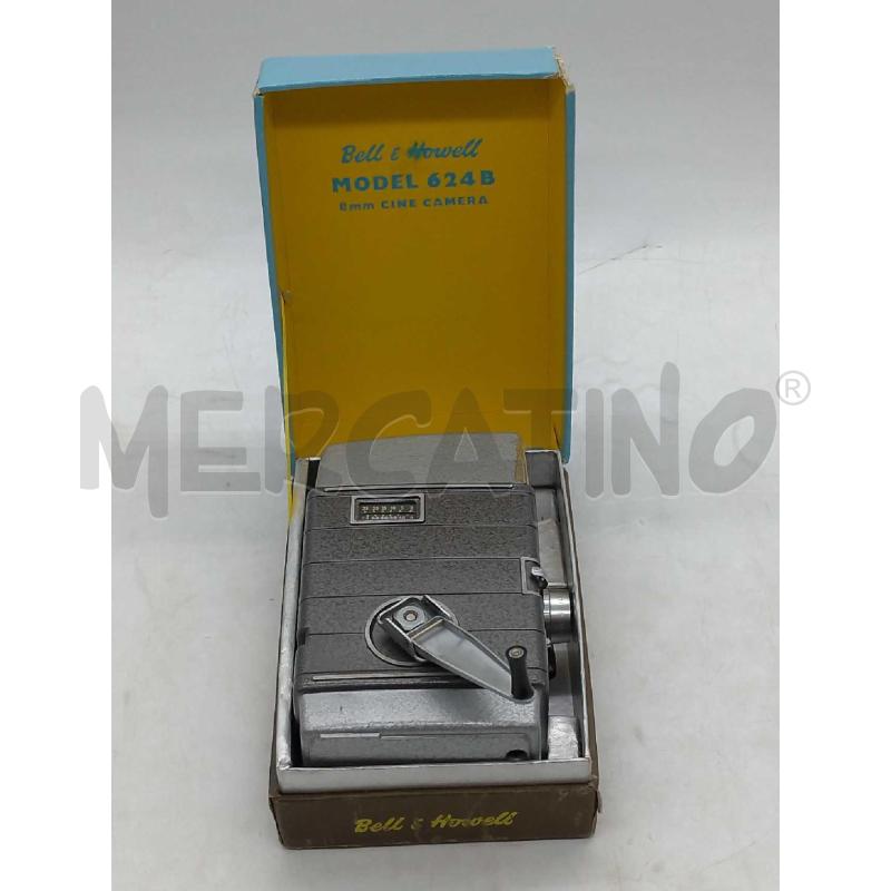 MACCHINA FOTOGRAFICA CINEMATOGRAFICA G.B-BELL & HOWELL 624 8 MM VINTAGE NON TESTATA | Mercatino dell'Usato Moncalieri bengasi 1