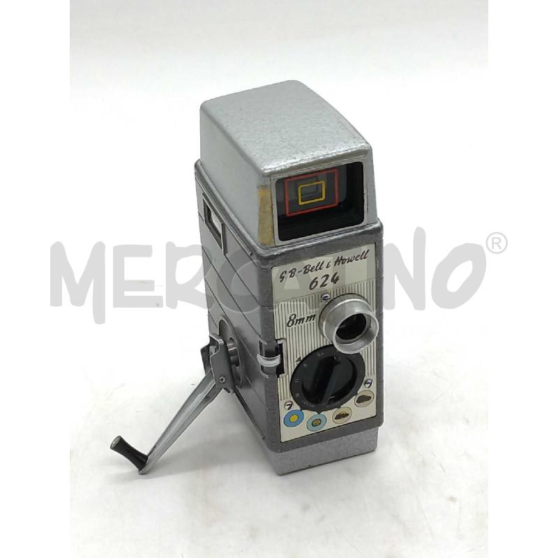 MACCHINA FOTOGRAFICA CINEMATOGRAFICA G.B-BELL & HOWELL 624 8 MM VINTAGE NON TESTATA | Mercatino dell'Usato Moncalieri bengasi 3