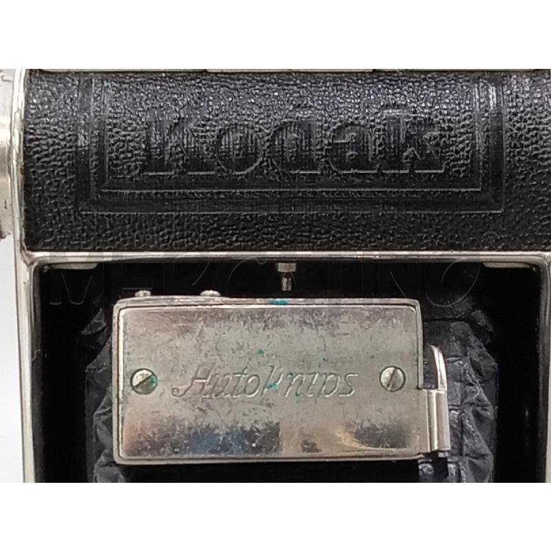MACCHINA FOTOGRAFICA KODAK VINTAGE SOFFIETTO MOD. JUNIOR 620 C/CUSTODIA DA COLLEZIONE  | Mercatino dell'Usato Moncalieri bengasi 5