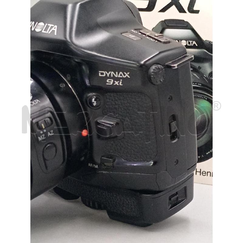 MACCHINA FOTOGRAFICA MINOLTA DYNAX 9XI C/ISTRUZIUONI E TAPPI  | Mercatino dell'Usato Moncalieri bengasi 3
