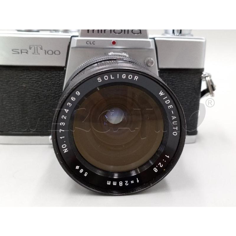 MACCHINA FOTOGRAFICA MINOLTA SRT100 C/OTTICA  | Mercatino dell'Usato Moncalieri bengasi 2