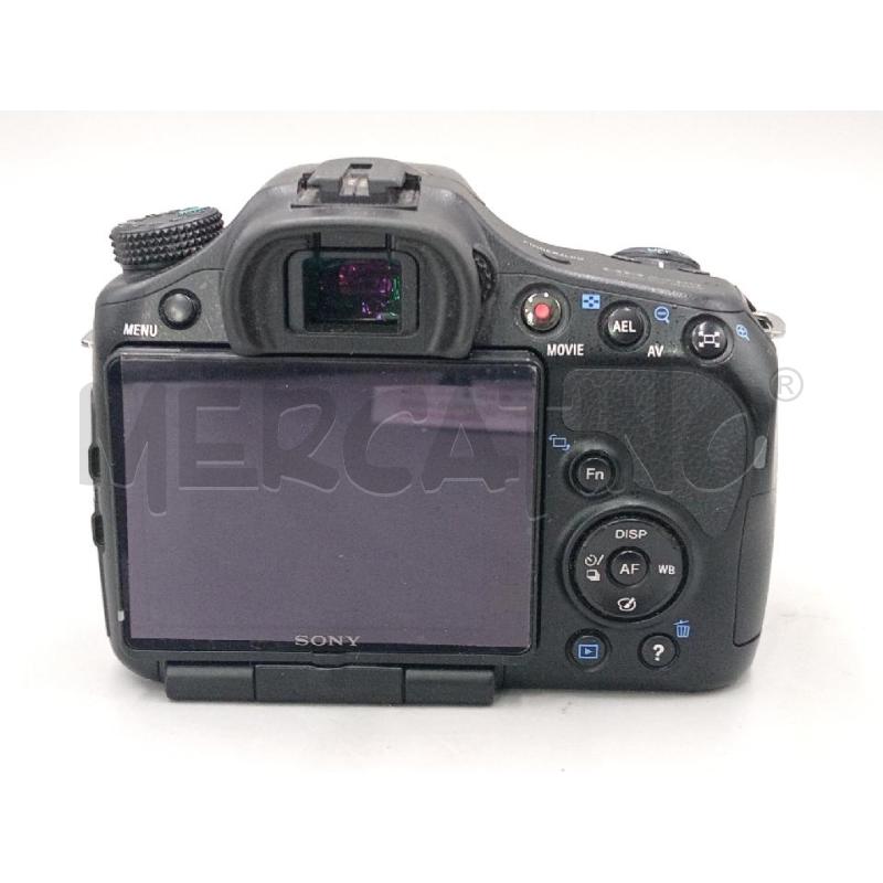 MACCHINA FOTOGRAFICA SONY ALPHA 65 C/ACC SACCHETTO GRIGIO GALL  | Mercatino dell'Usato Moncalieri bengasi 3