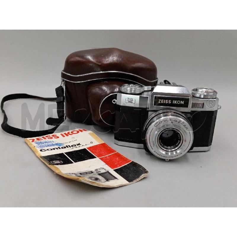 MACCHINA FOTOGRAFICA ZEISS IKON CONTAFLEX C/CUSTODIA ACC 3 | Mercatino dell'Usato Moncalieri bengasi 1