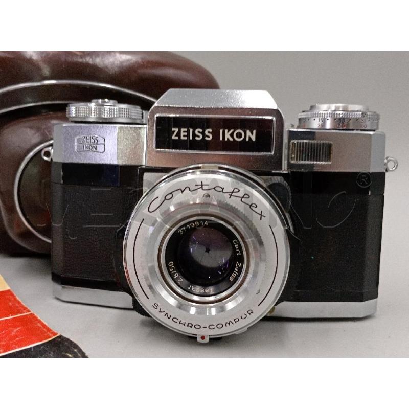 MACCHINA FOTOGRAFICA ZEISS IKON CONTAFLEX C/CUSTODIA ACC 3 | Mercatino dell'Usato Moncalieri bengasi 2