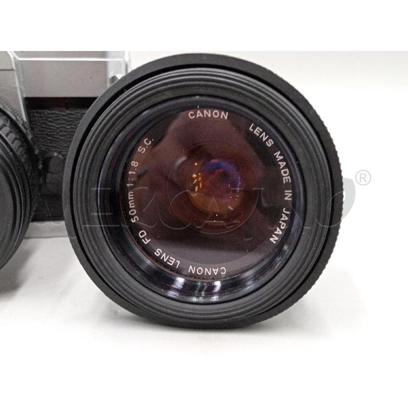 MACCHINA FOTO REFLEX CANON FTB QL C/2 OTTICHE | Mercatino dell'Usato Moncalieri bengasi 2