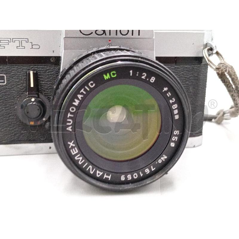 MACCHINA FOTO REFLEX CANON FTB QL C/2 OTTICHE | Mercatino dell'Usato Moncalieri bengasi 3