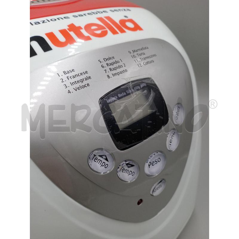 MACCHINA PANE PUBBLITARIO NUTELLA C/ISTRUZIONI  | Mercatino dell'Usato Moncalieri bengasi 3