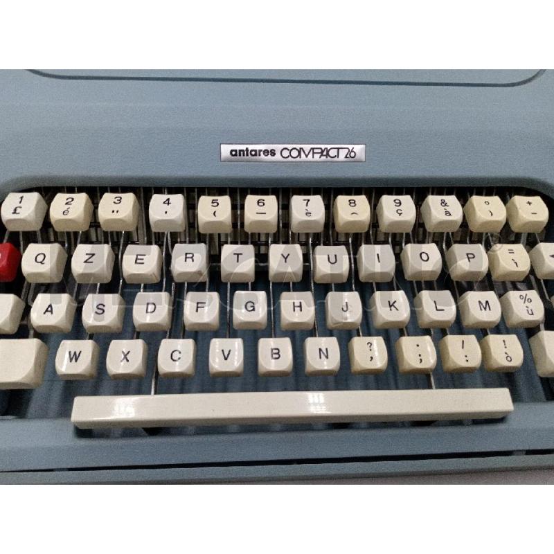 MACCHINA SCRIVERE D'EPOCA ANATARES COMPACT 26 | Mercatino dell'Usato Moncalieri bengasi 2