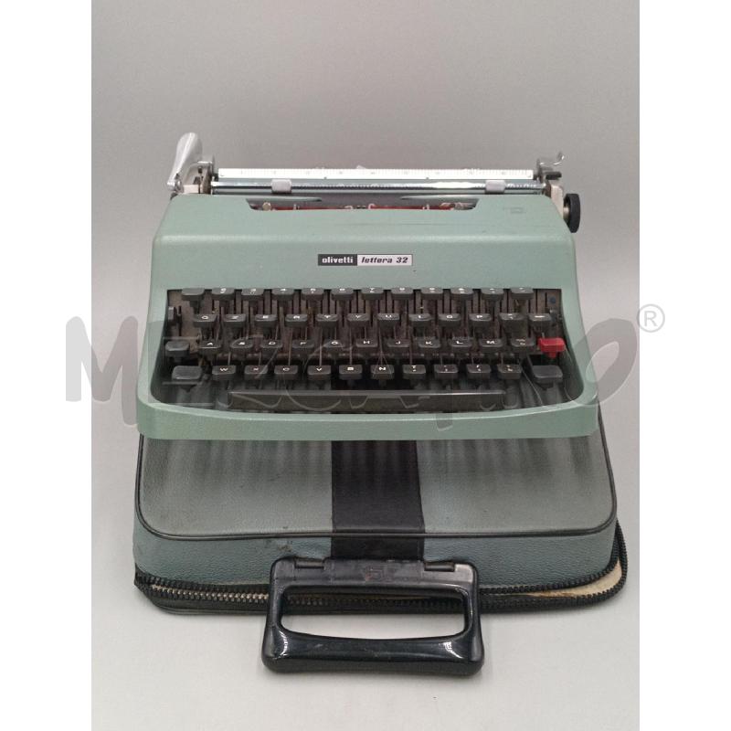 MACCHINA SCRIVERE D'EPOCA OLIVETTI LETTERA 32 | Mercatino dell'Usato Moncalieri bengasi 1