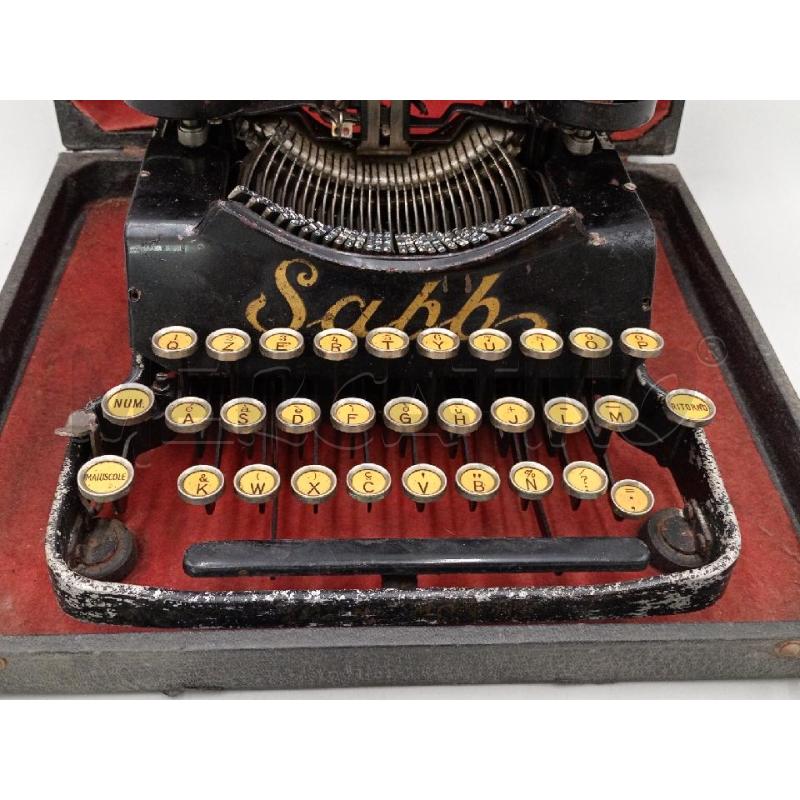 MACCHINA SCRIVERE D'EPOCA SABB CON CUSTODIA | Mercatino dell'Usato Moncalieri bengasi 2