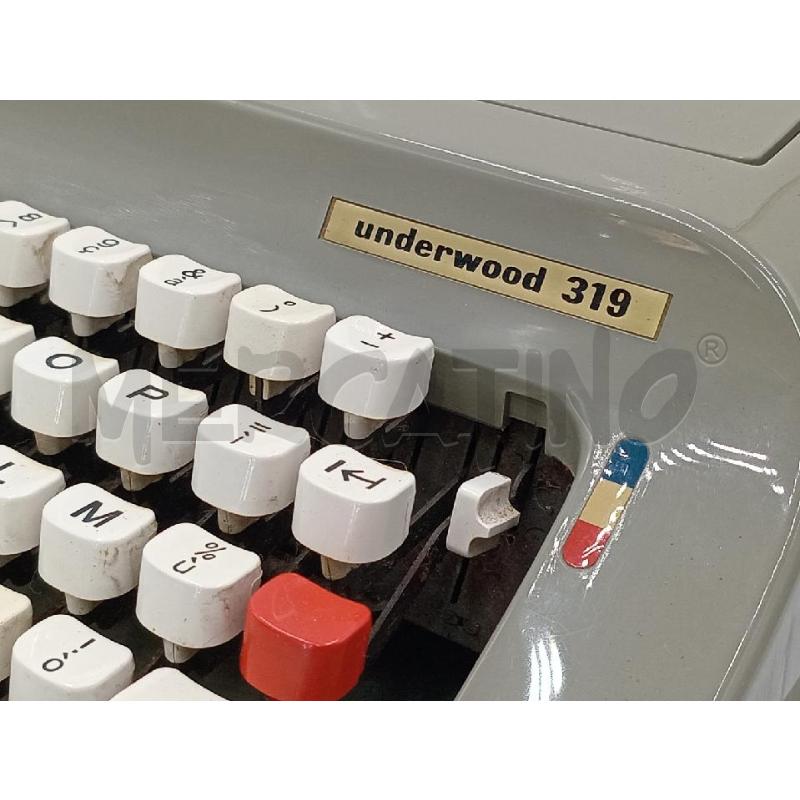 MACCHINA SCRIVERE D'EPOCA UNDERWOOD 319 | Mercatino dell'Usato Moncalieri bengasi 2