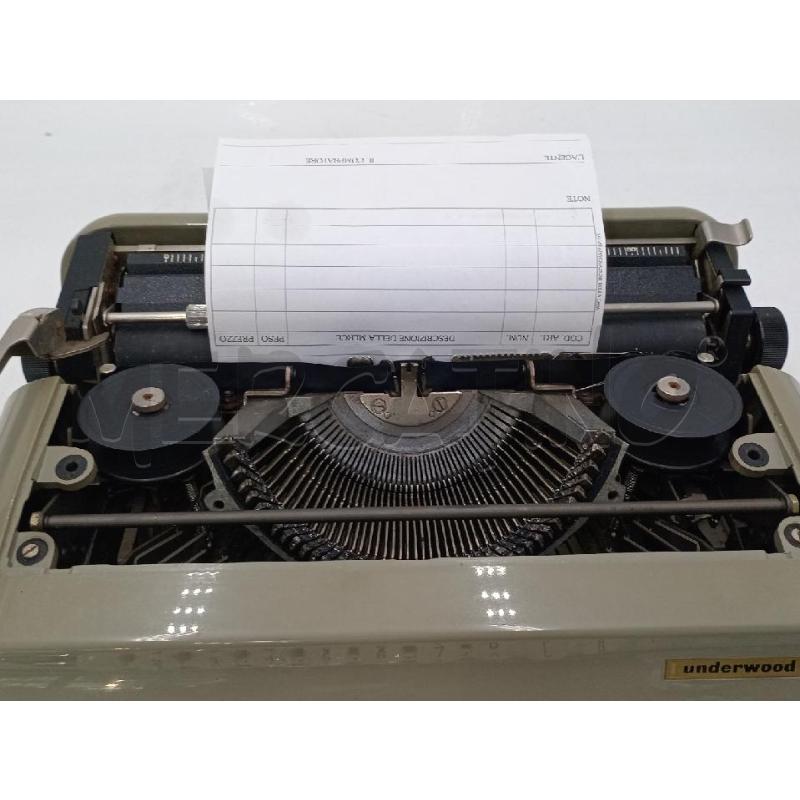 MACCHINA SCRIVERE D'EPOCA UNDERWOOD 319 | Mercatino dell'Usato Moncalieri bengasi 4