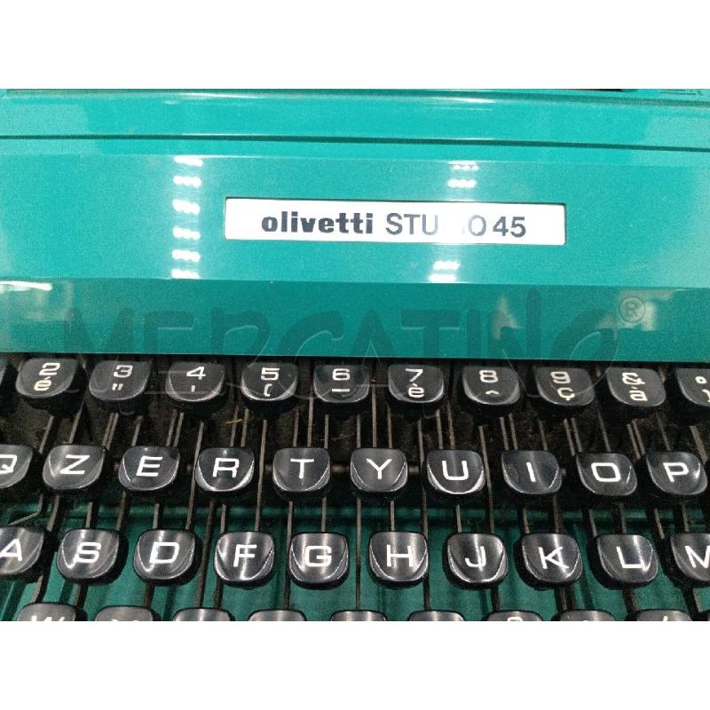 MACCHINA SCRIVERE EPOCA OLIVETTI STUDIO 45  | Mercatino dell'Usato Moncalieri bengasi 2