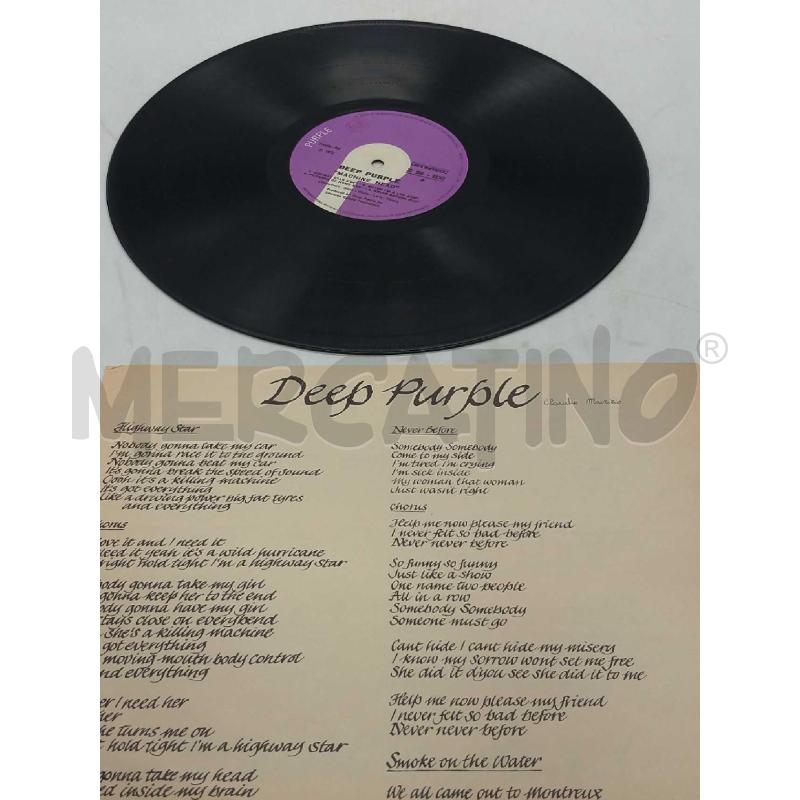 MACHINE HEAD DEEP PURPLE RE GATEFOLD  ITALY VG VG | Mercatino dell'Usato Moncalieri bengasi 5